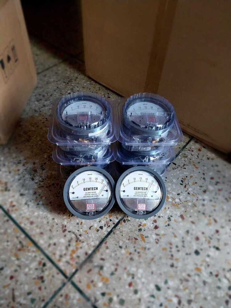 GEMTECH DIFFERENTIAL PRESSURE GAUGE Wholesalers In WBIDC Industrial Parks West Bengal