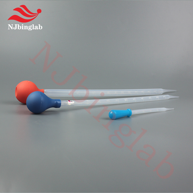 PFA transfer pipette (with Silicone Bulb) 10ml, graduated