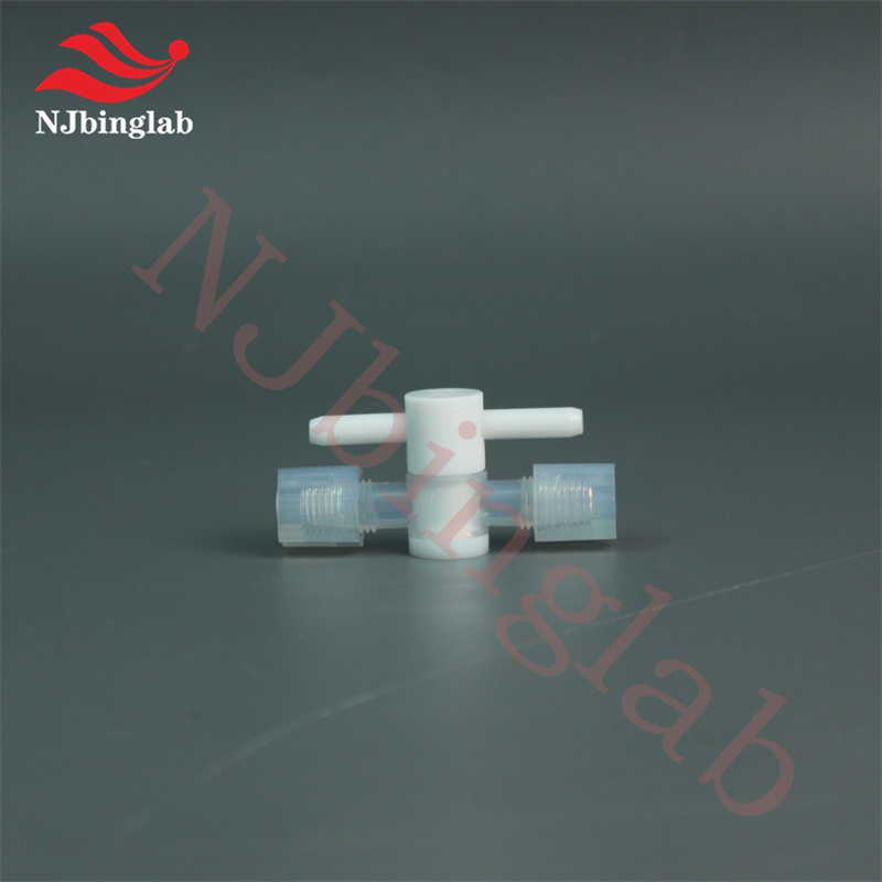 PFA 2-way valve, 1/4