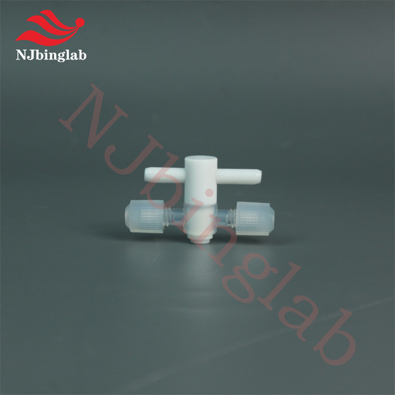 PFA 2-way valve, 1/8