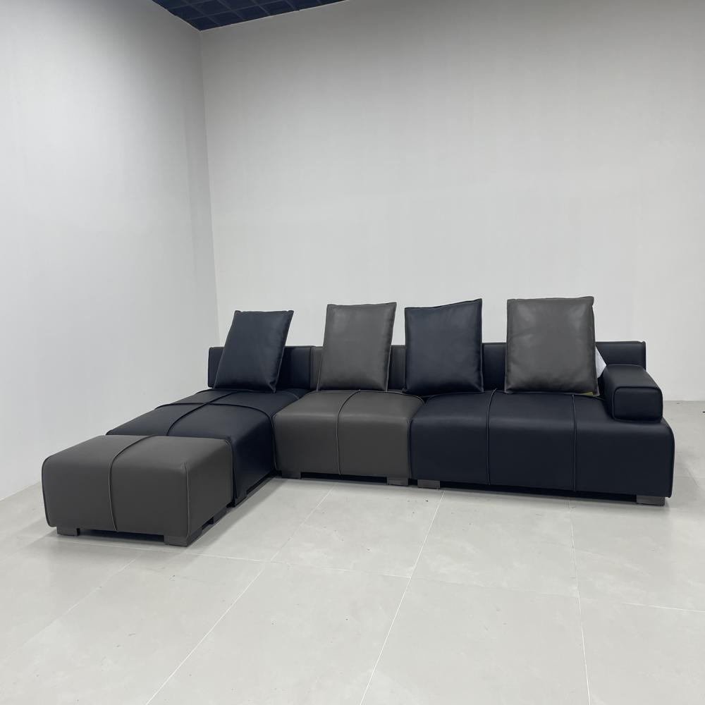 Modern Minimalist Modular Sectional Sofa - General Use: Indoor Furniture