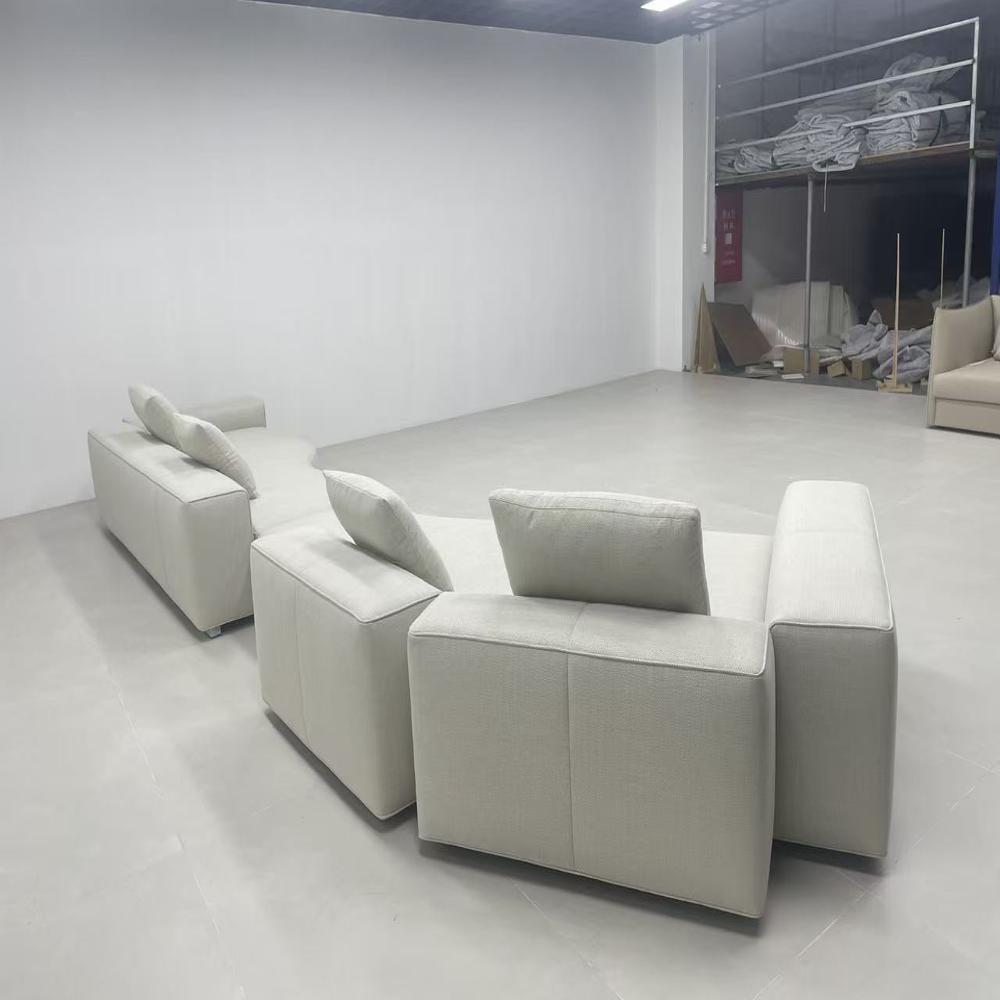 Eve Sofa Modern Minimalist Curved Sectional Sofa