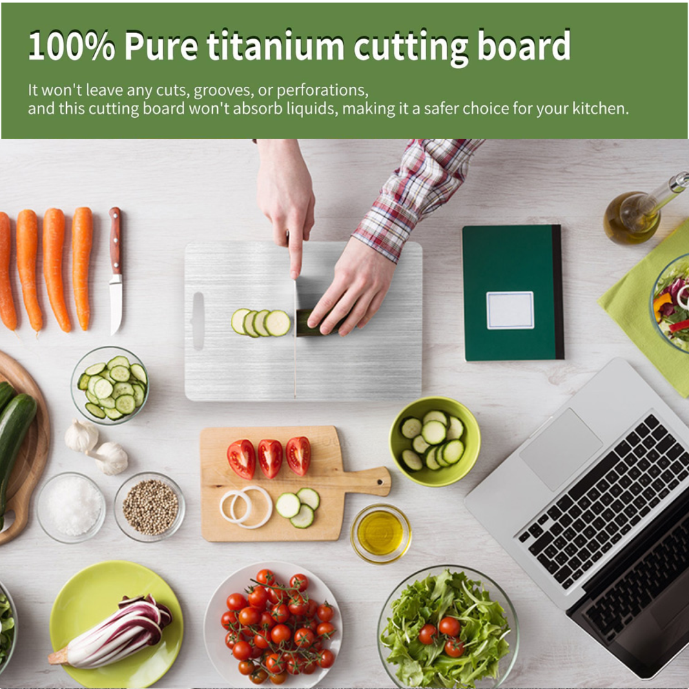 Apex Large Stainless Steel Multipurpose Chopping, Cutting Board (260x360mm / 1 Pc)