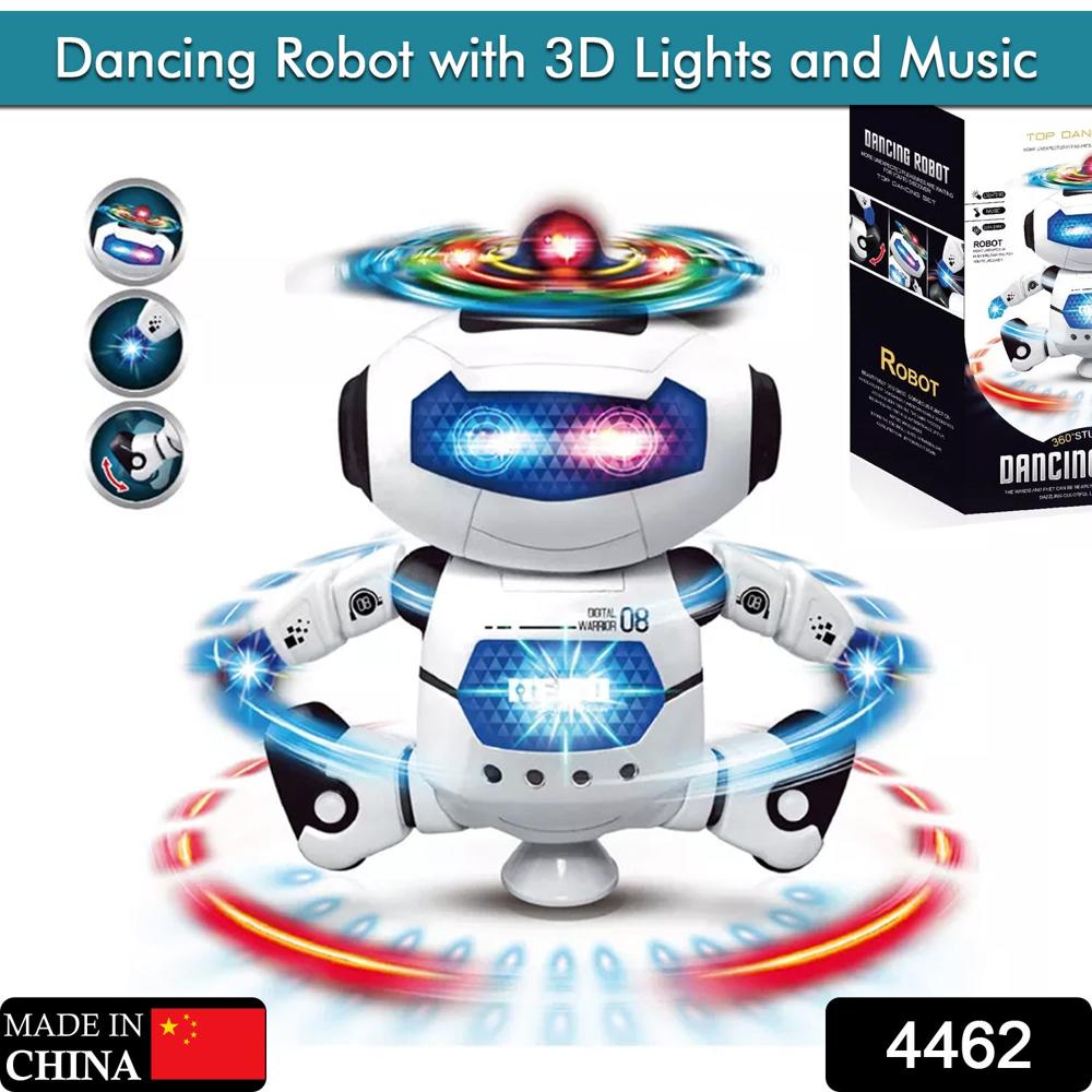 Dancing Robot With 3d Lights And Music. - Color: Mix