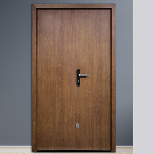 Powder Coating Wooden Door