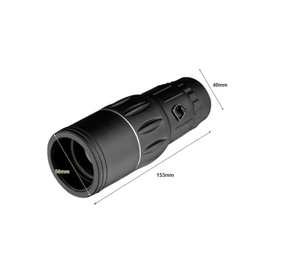True Sense Dual Focus Zoom Optic Lens Armoring Monocular Telescope, MC-16x52