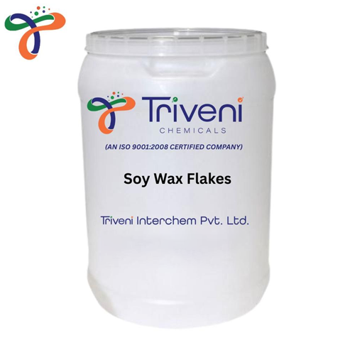 Soy Wax Flakes - Hydrogenated Soybean Oil, 98-99% Purity, White to Off-White Flakes | Biodegradable, Soluble in Nonpolar Solvents, Versatile Industrial Use