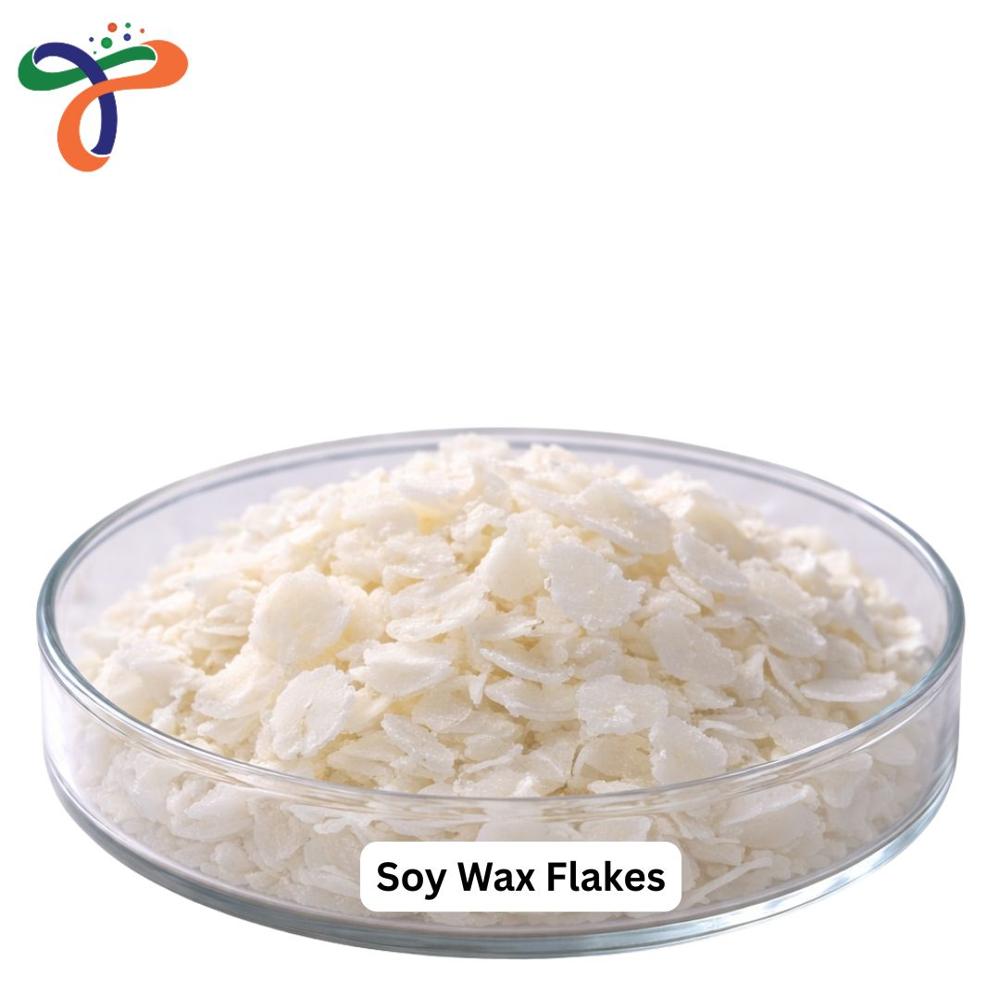 Soy Wax Flakes - Hydrogenated Soybean Oil, 98-99% Purity, White To Off-white Flakes | Biodegradable, Soluble In Nonpolar Solvents, Versatile Industrial Use