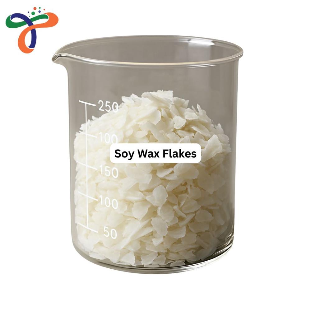 Soy Wax Flakes - Hydrogenated Soybean Oil, 98-99% Purity, White To Off-white Flakes | Biodegradable, Soluble In Nonpolar Solvents, Versatile Industrial Use