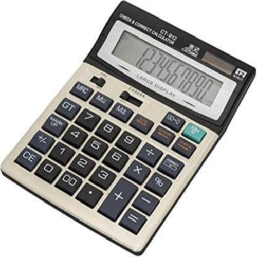 Citllzen CT-712S 12-digit Electronic Calculator.
