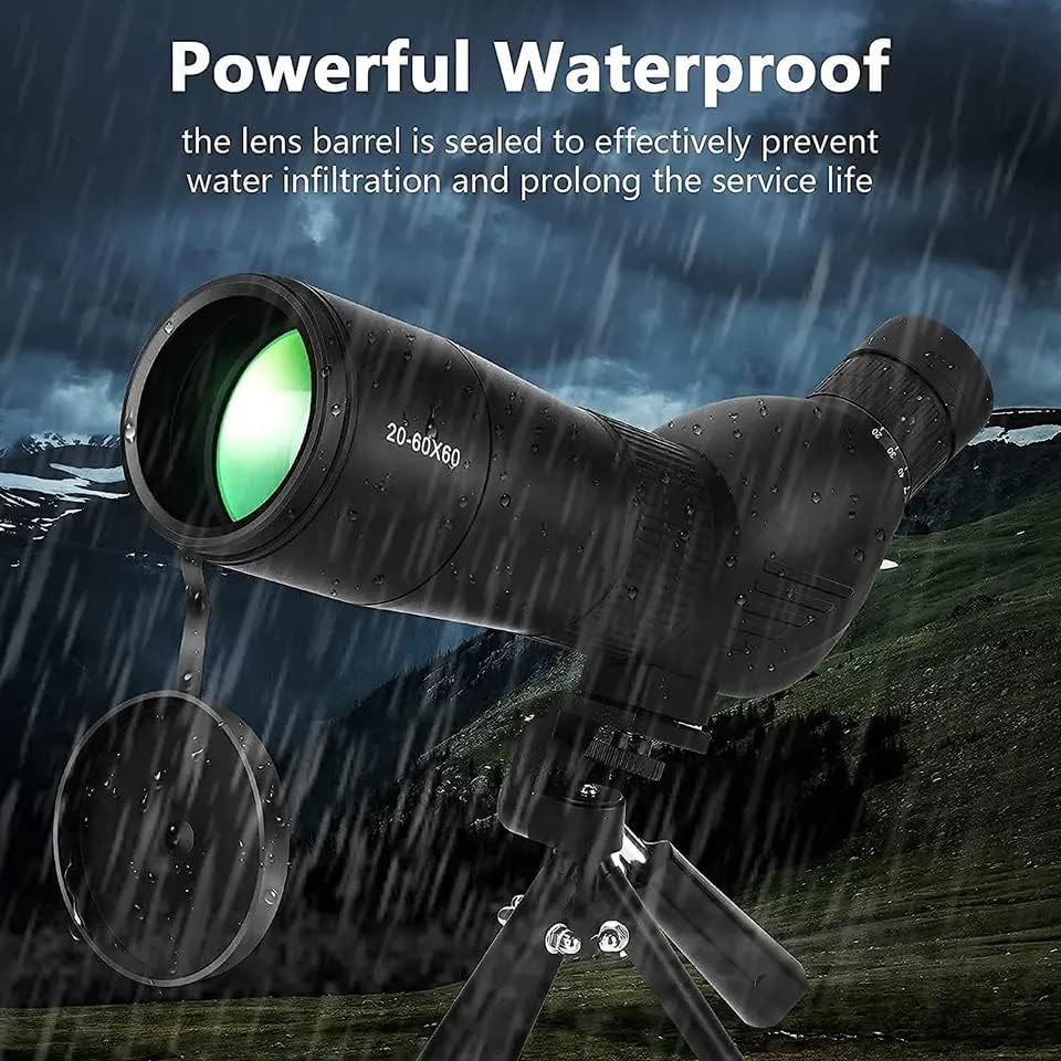 True Sense 20-60X60 Monocular Powerful Zoom Telescope With Tripod & Mobile Holder, MC-60X60