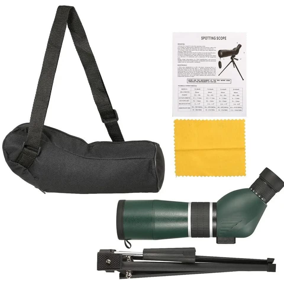 True Sense 20-60X60 Monocular Powerful Zoom Telescope With Tripod & Mobile Holder, MC-60X60