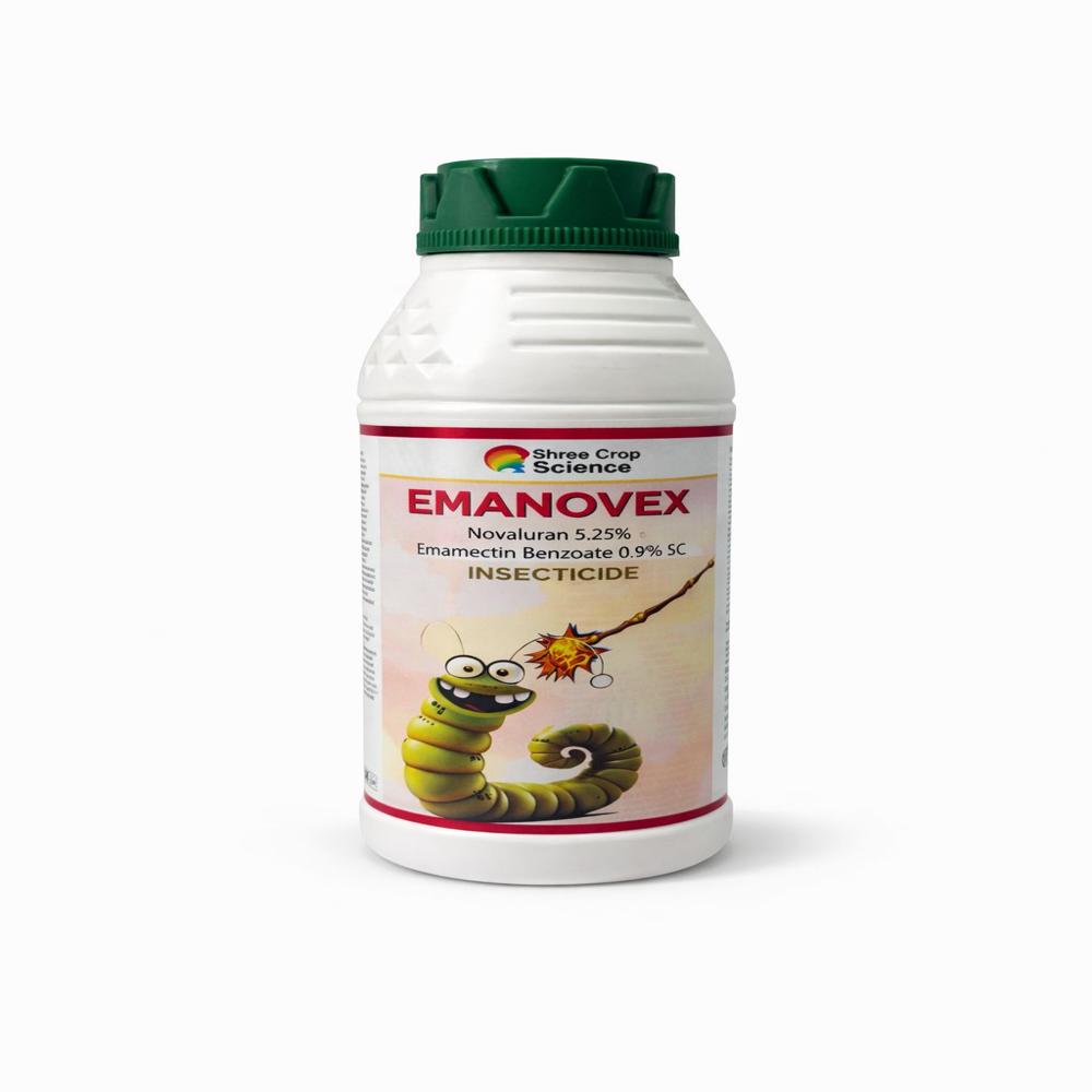 EMANOVEX - Emamectin 0.9 + Novaluron 5.25 % SC (1 Ltr)