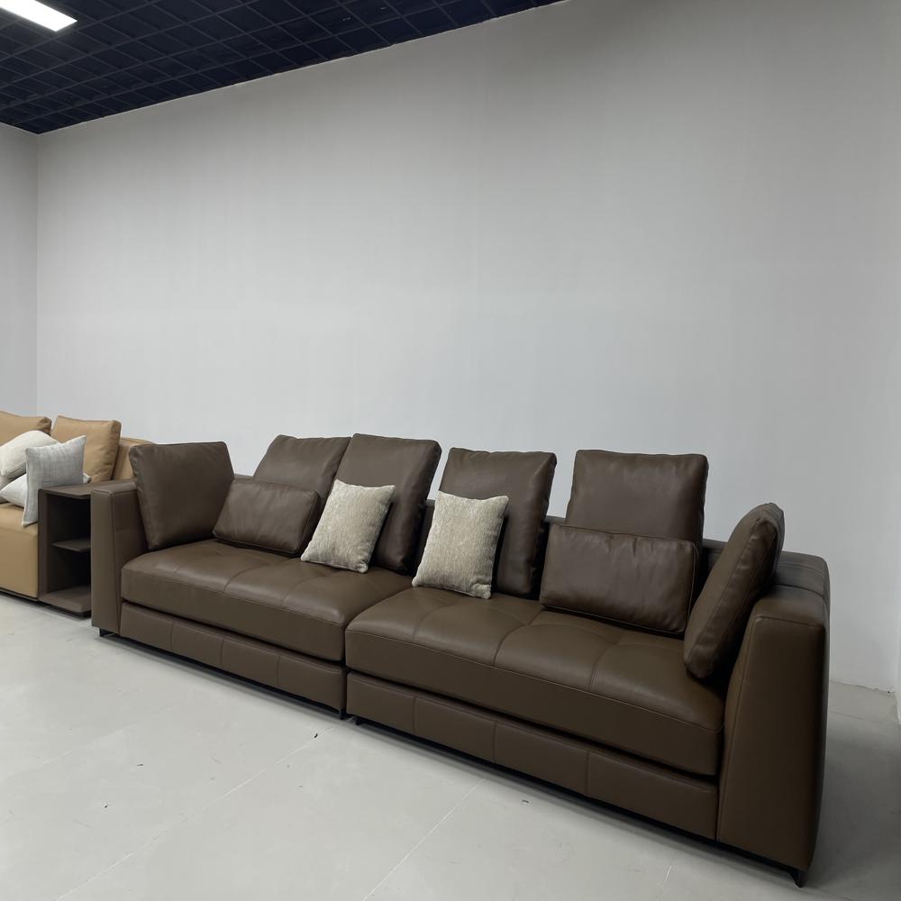 luxury leather sofa
