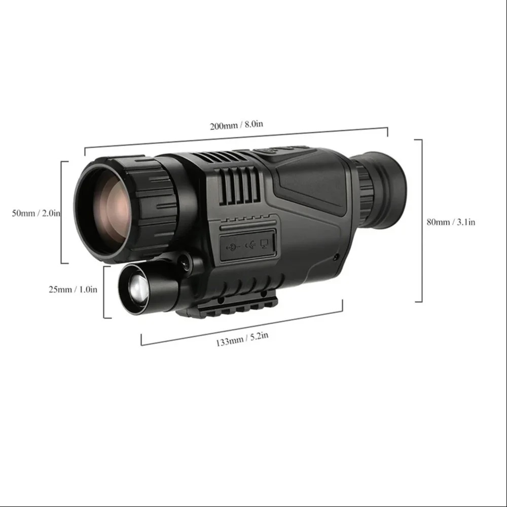 True Sense Night Vision Monocular NV300 with High-Definition 1080P Resolution, NV300