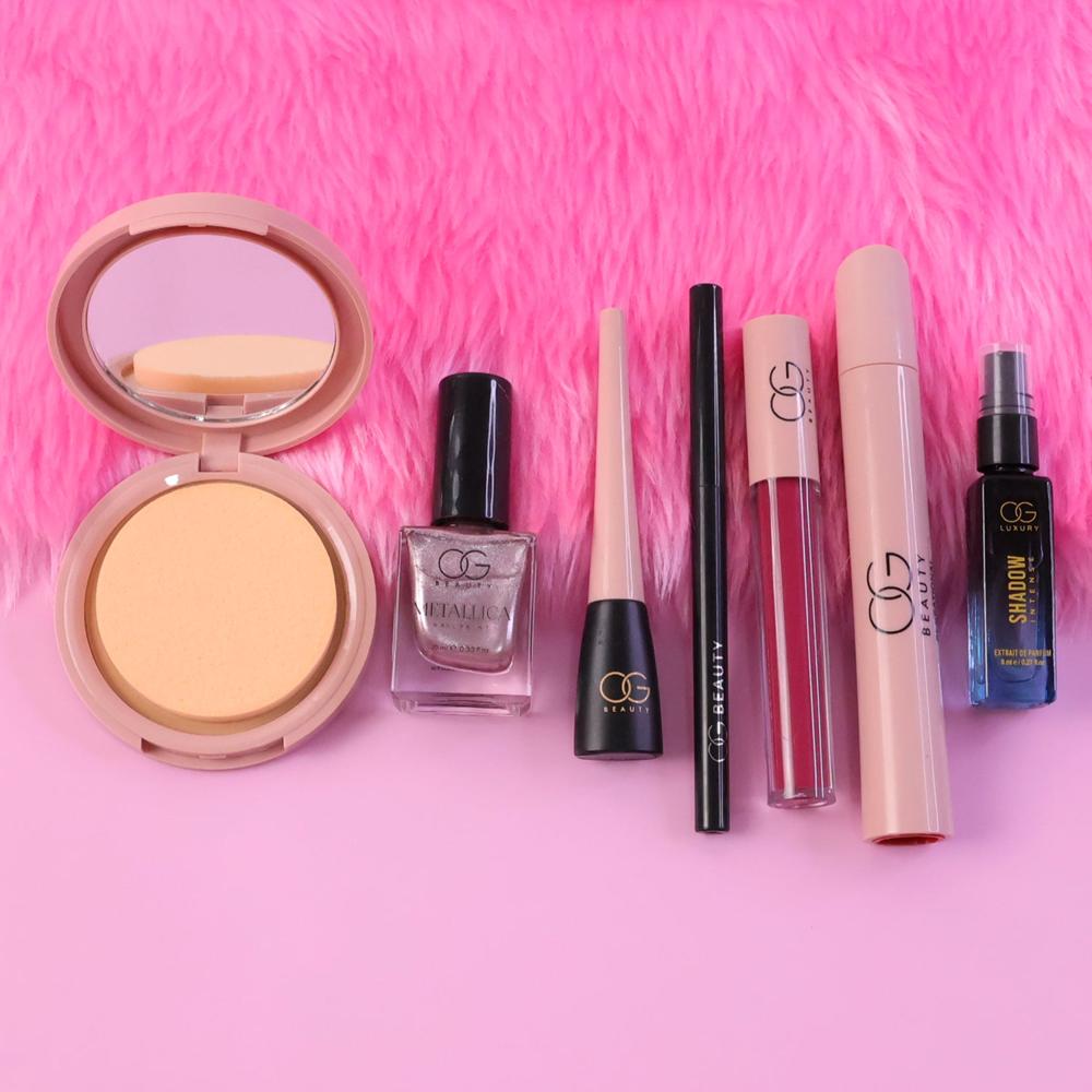 7 In 1 OG Beauty Complete Makeup Combo Kit (1 Set)