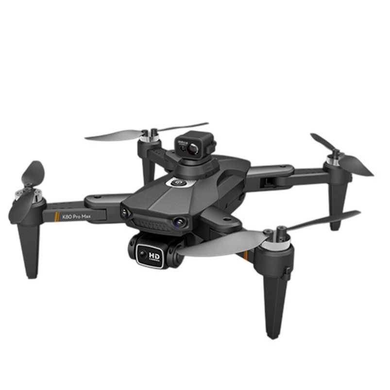 Professional K80 Pro Max 8K HD Dual Camera Electric Foldable Drone 5G Image Transmission GPS Positioning 1200m Brushless Motor