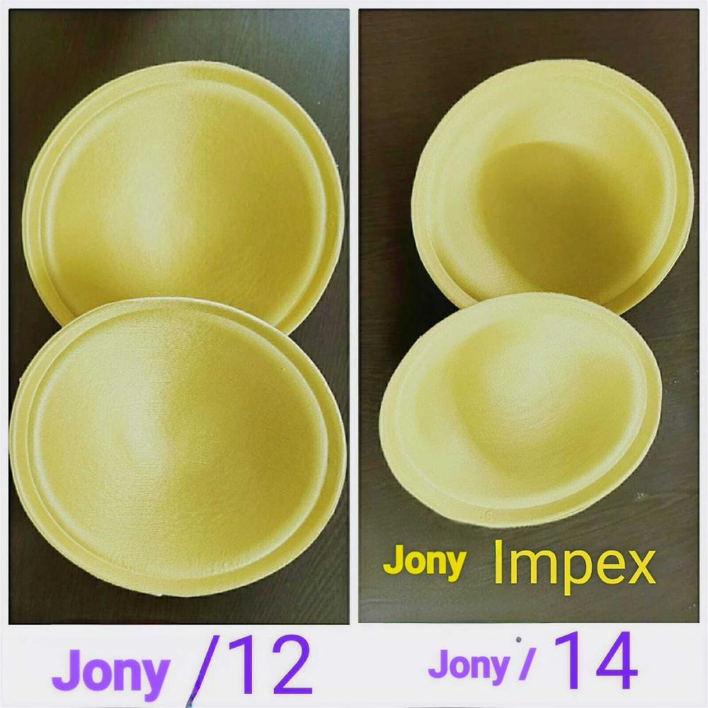 Round imported hard bra cups