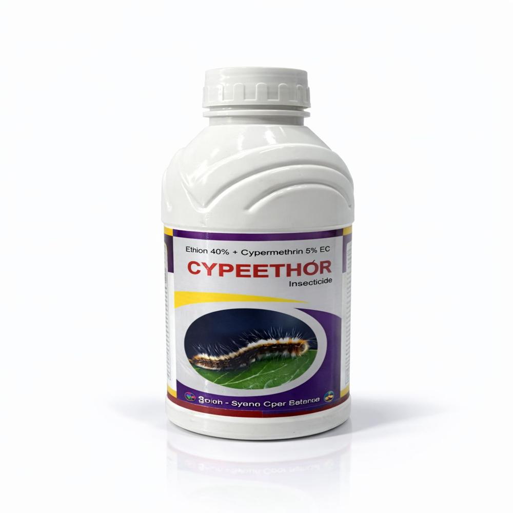 Cypeethor - Ethion 40% + Cypermethrin 5% Ec, Controlled Release Insecticide For Cotton, Vegetables, Fruits