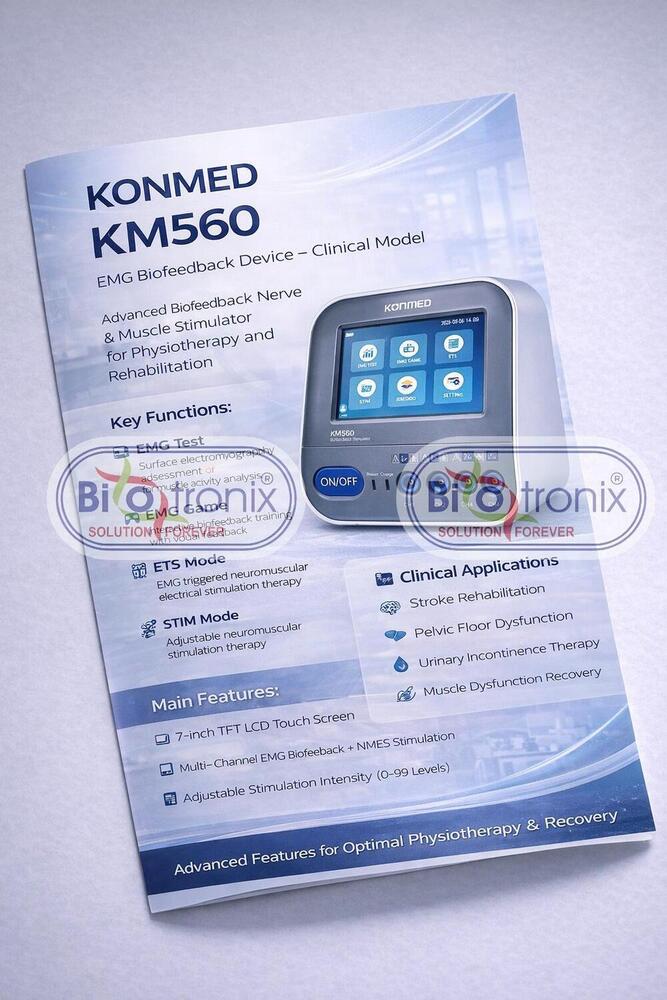 Konmed KM-560 4 Channel EMG Biofeedback System for Physiotherapy Clinics