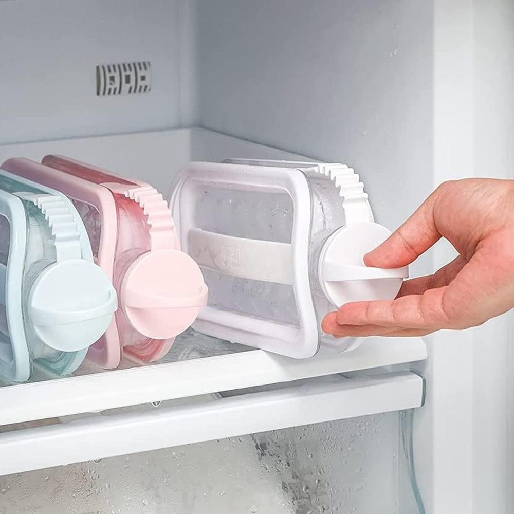 Ice Cube Trays 2 In 1 Portable Ice Ball Maker, 17 Round Ice Cube Mold  (1 Pc) - Color: Mix