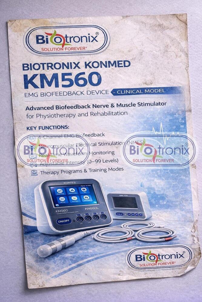 Konmed KM-560 Advanced EMG Therapy Device with Biofeedback Technology
