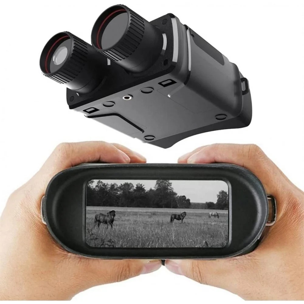 True Sense R6 Night Vision Binoculars With LCD Screen 1080P Hd Infrared For Hunting Travel, R6