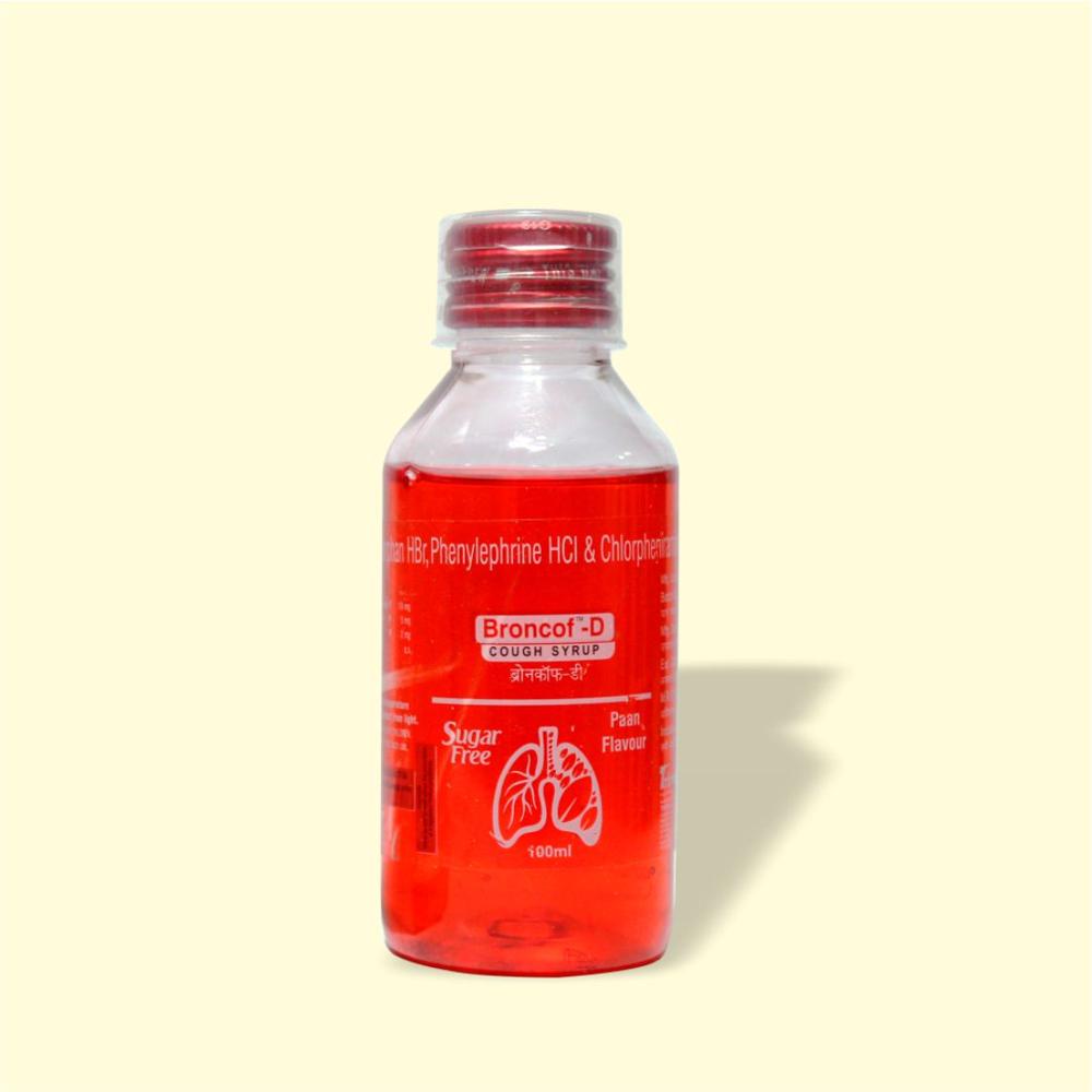 Broncof-d Syrup - Life Span: 24 Months