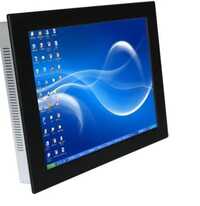 Industrial Lcd Touch Screen - Aluminum Alloy, 15.6 Inch, Black, Capacitive Multi-touch, Full Hd 1920x1080, Ip65 Front Panel