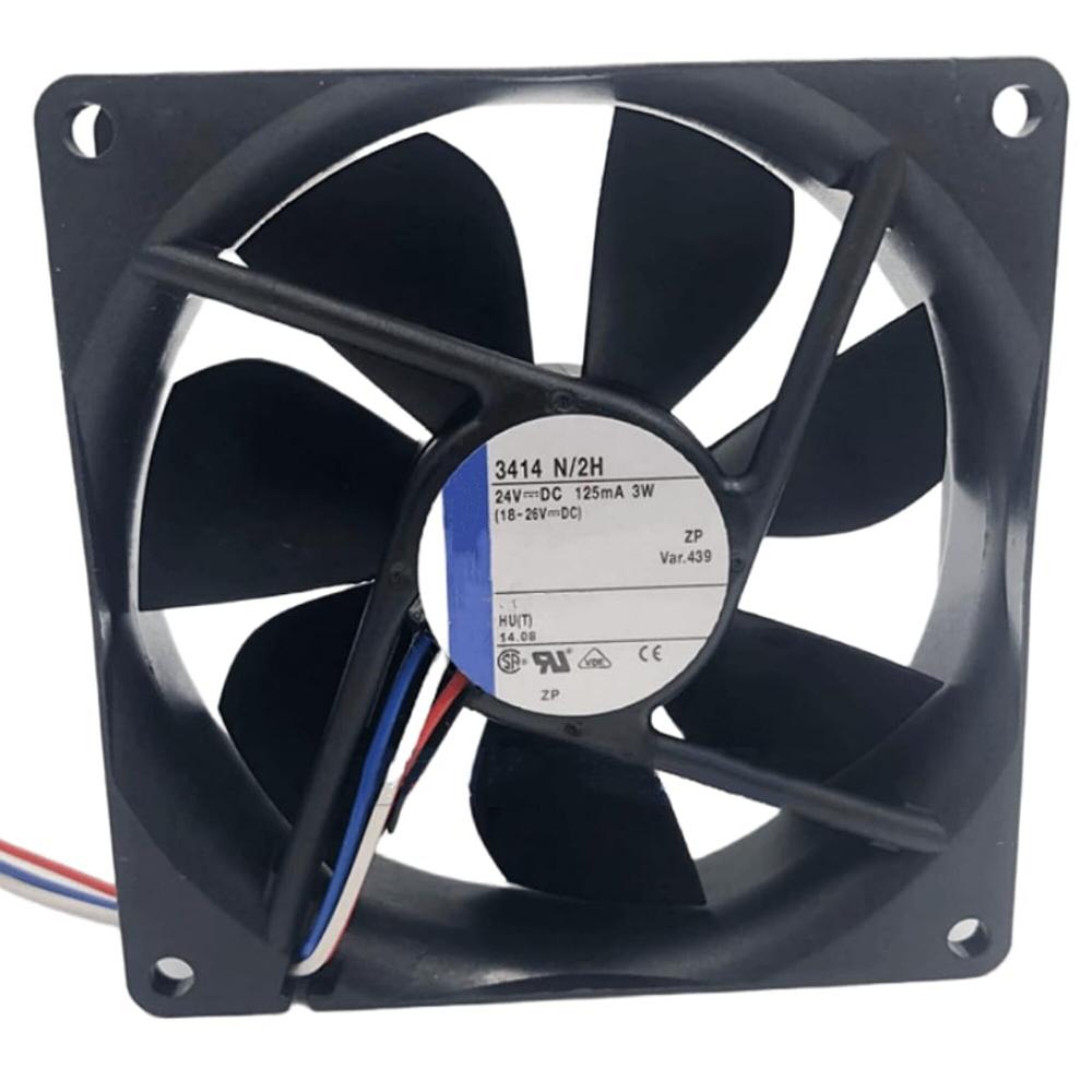 EBMPAPST 3414 N/2H 24V DC 3W 9025mm Ball Bearing Industrial Inverter Axial Cooling Fan
