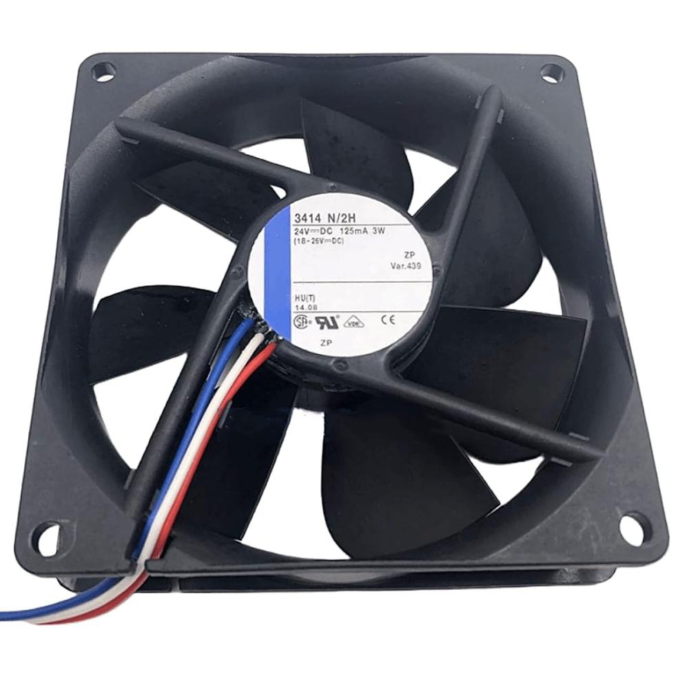 EBMPAPST 3414 N/2H 24V DC 3W 9025mm Ball Bearing Industrial Inverter Axial Cooling Fan