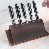 Mph-01 Multi Pen Holder - 100% Plastic, 21x8x9 Cm, Black | Lightweight, Durable, 4 Compartments, Modern Rectangular Design