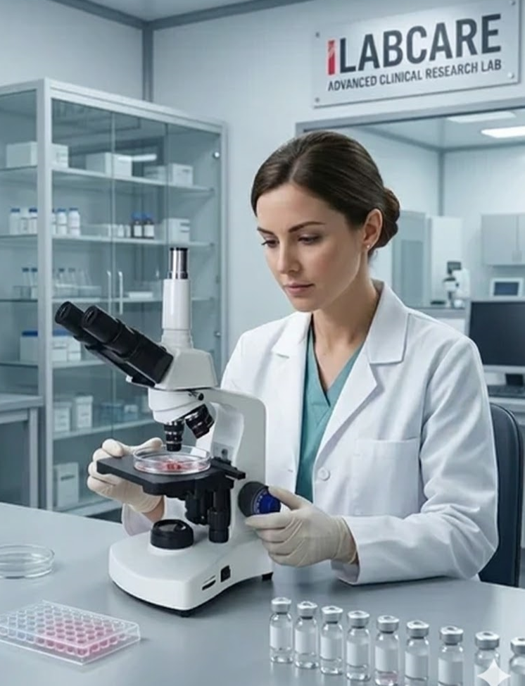 X-4 Research Trinocular Microscope, For Laboratory, Halogen