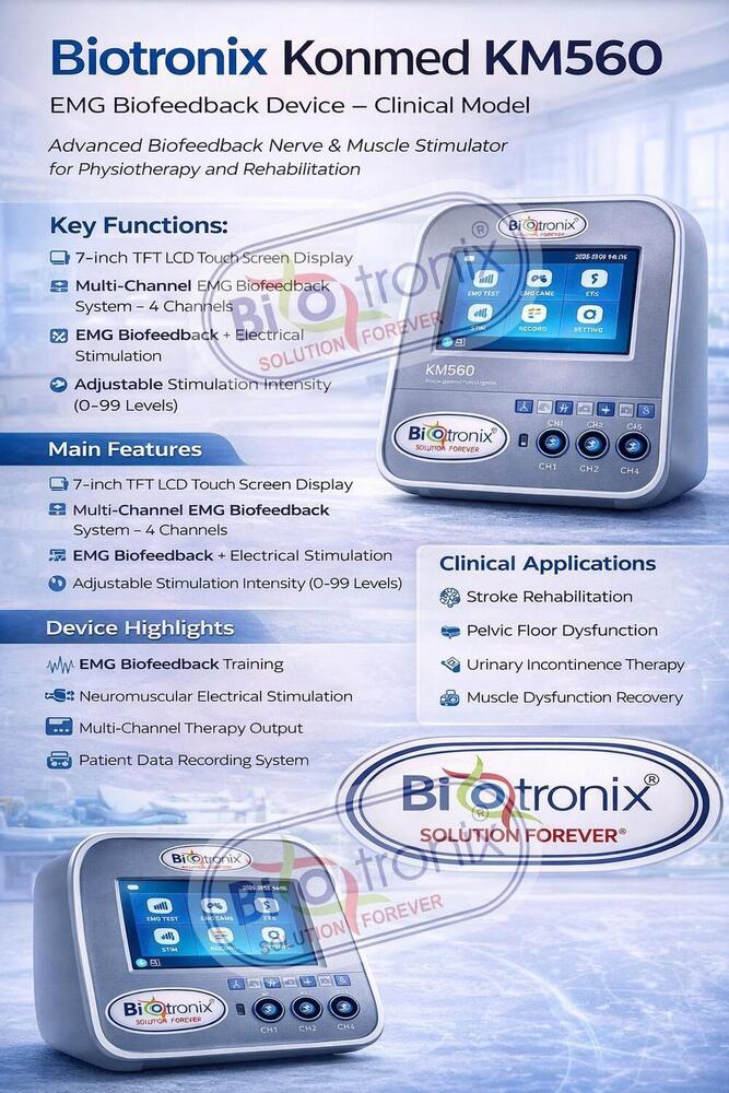 Konmed KM-560 EMG Electrotherapy Device for Rehabilitation Centers