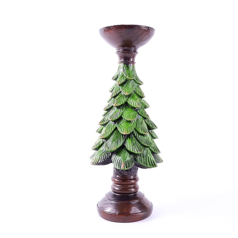 Christmas Tree Candleholder Candlestick Decorative For Home - Color: Mix