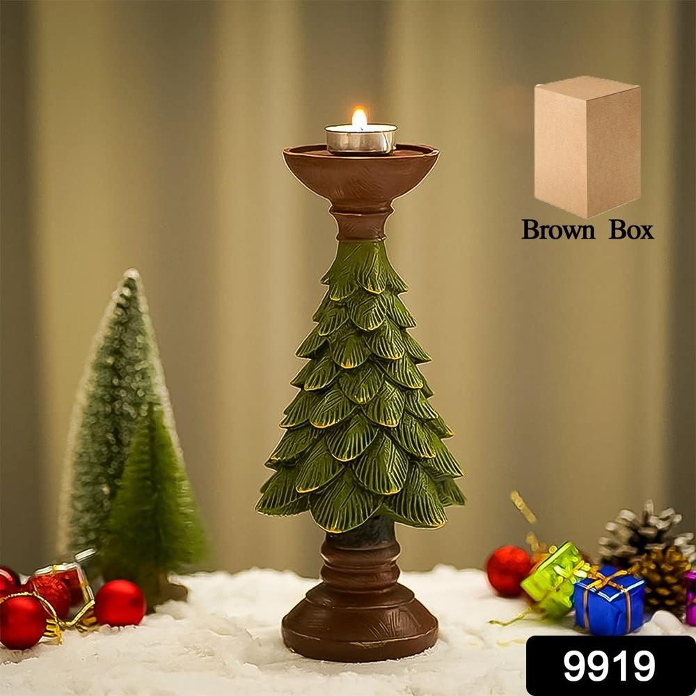 Christmas Tree Candleholder Candlestick Decorative For Home - Color: Mix