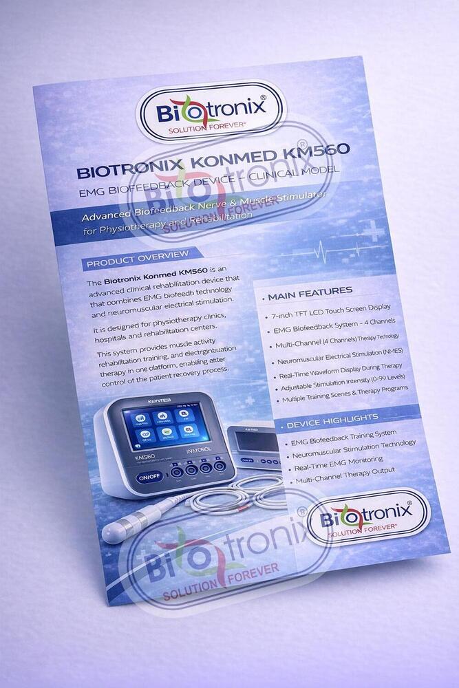 Konmed KM-560 Multi Therapy Biofeedback Machine for Muscle Recovery