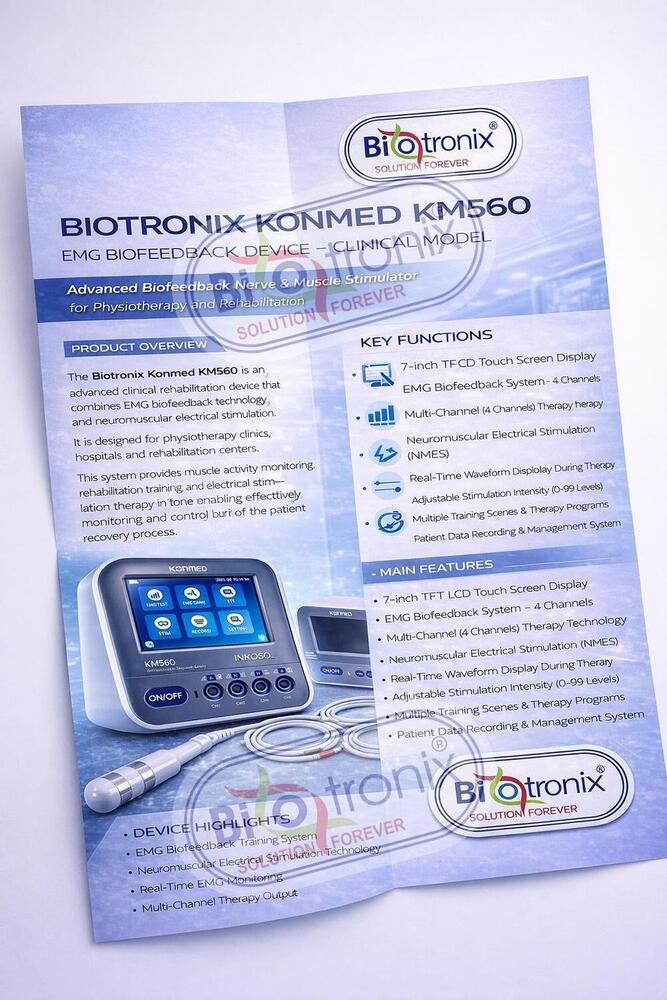 Konmed KM-560 Multi Therapy Biofeedback Machine for Muscle Recovery