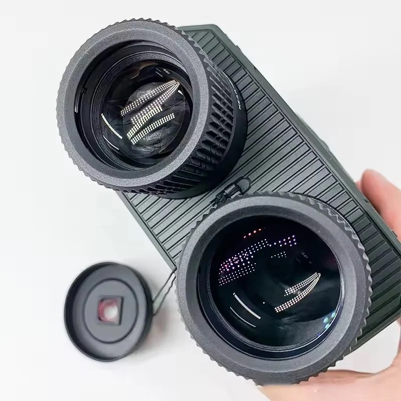 True Sense Binoculars Night Vision Built 3.5 Inch Wide Screen 8X Digital Zoom, NV6180