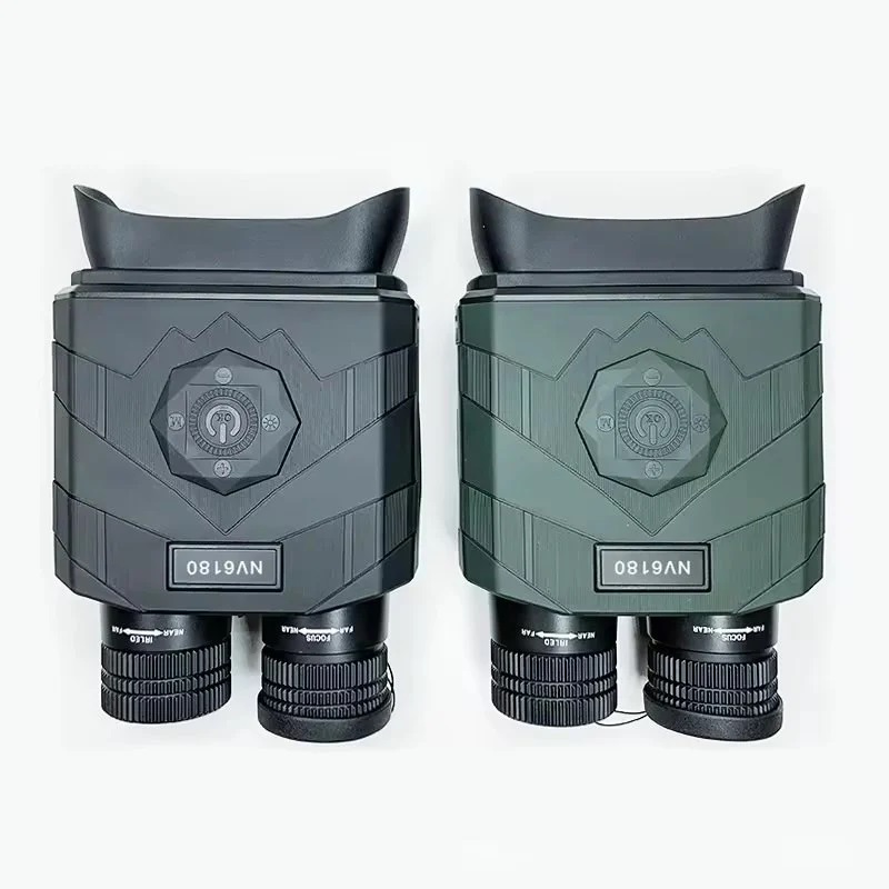 True Sense Binoculars Night Vision Built 3.5 Inch Wide Screen 8X Digital Zoom, NV6180