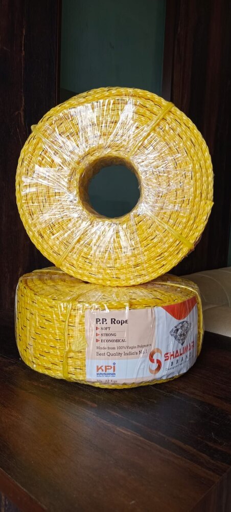 8mm Yellow Polypropylene Ropes