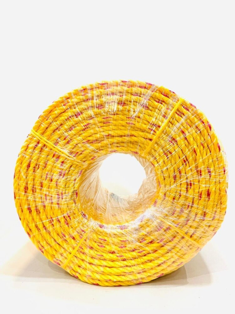 8mm Yellow Polypropylene Ropes