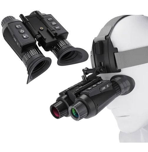 True Sense NV8300 Night Vision Goggles Head - Mounted, 3D Visual Night Vision Binoculars, NV8300