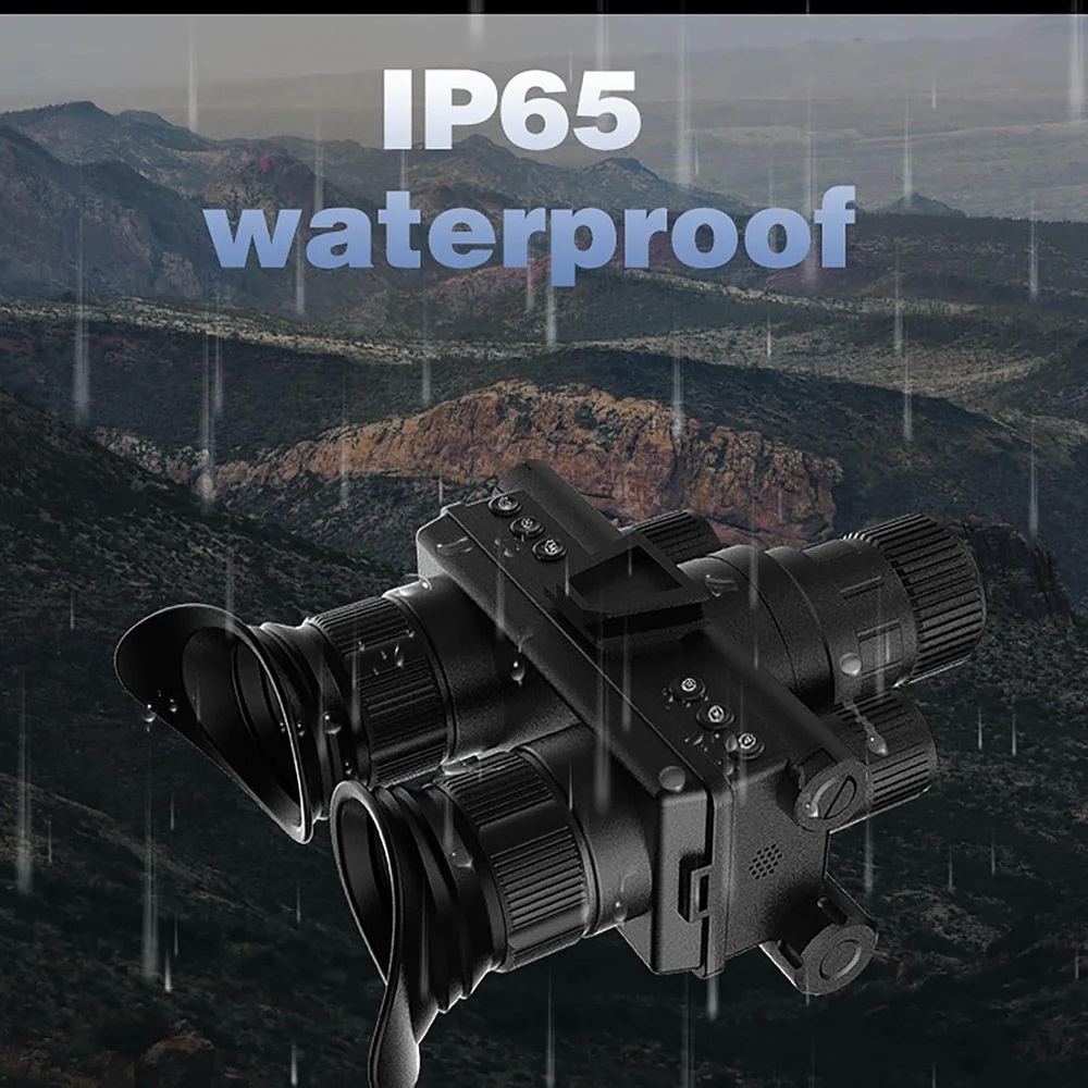 True Sense Night Vision Goggles New Round Screen NVZ9157, 32GB TF Card, NVZ9157