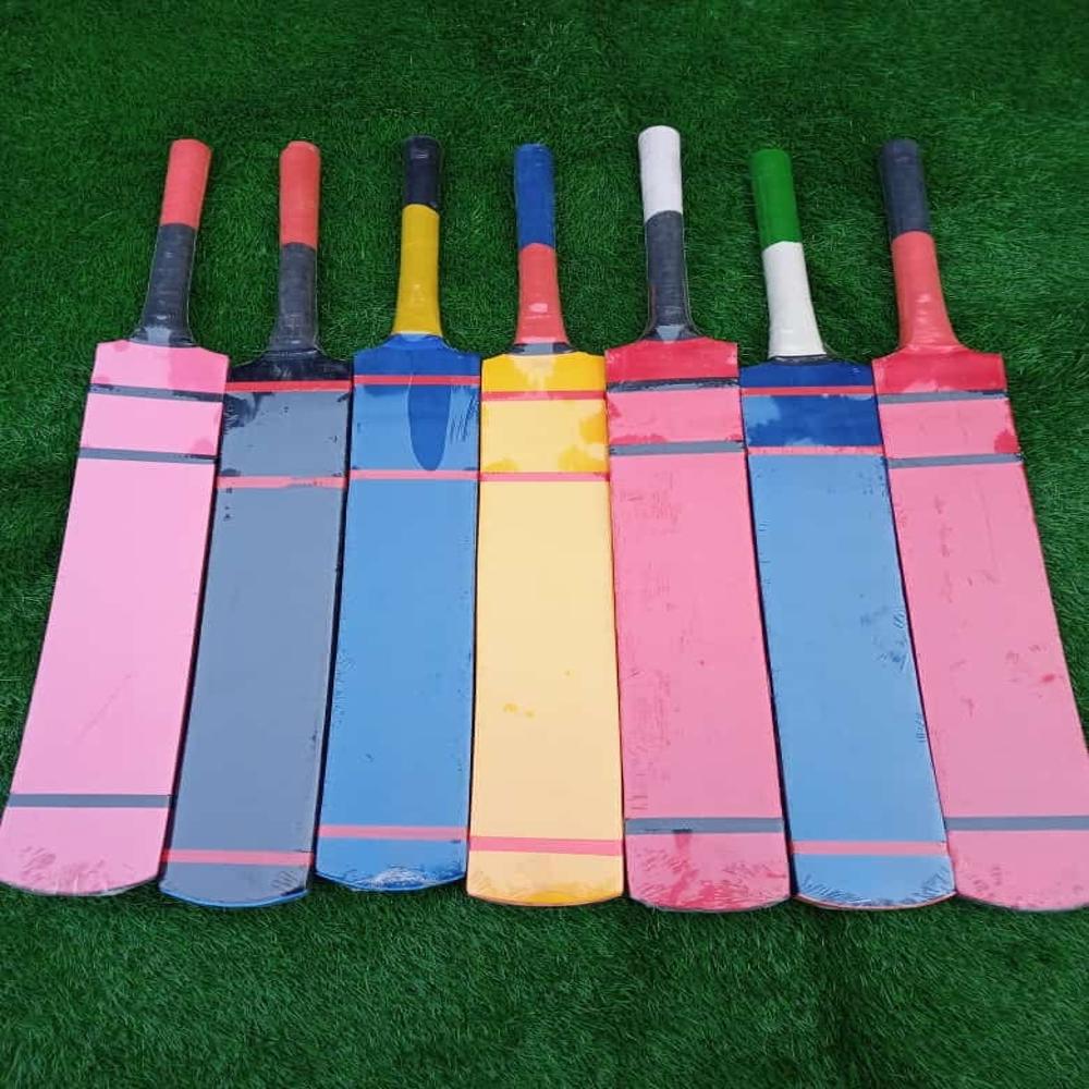 cricket bats colourful
