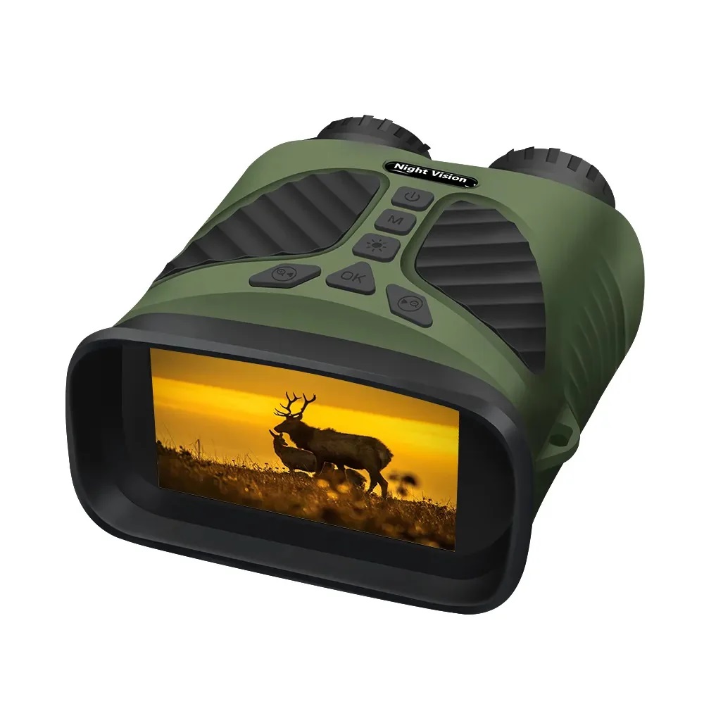 True Sense Night Vision Binoculars Photo Video For Camping Hunting, Dt-39 - 200x149x59mm, 3.5x Optical, 2x Digital, Ipx4 Water Resistant, 2.31-inch Lcd, Ir Led 7-level