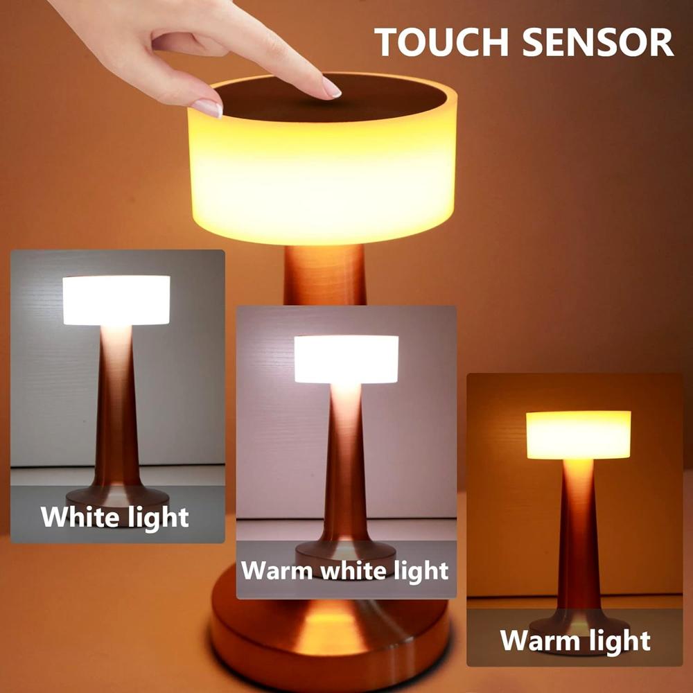 Led Lamp With Touch Control | Decorative Desk Lamp (1 Pc) - Color: Mix