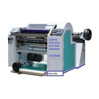 Atm Pos Roll Slitting Machine - Color: Blue & White