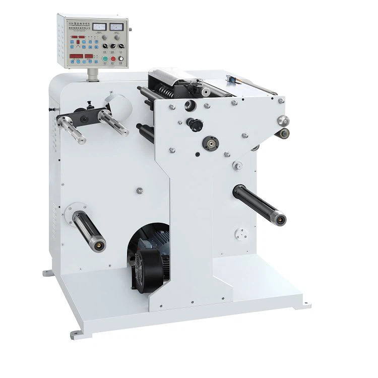 Slitting Rewinder Machine with Turret Rewinder for Labels