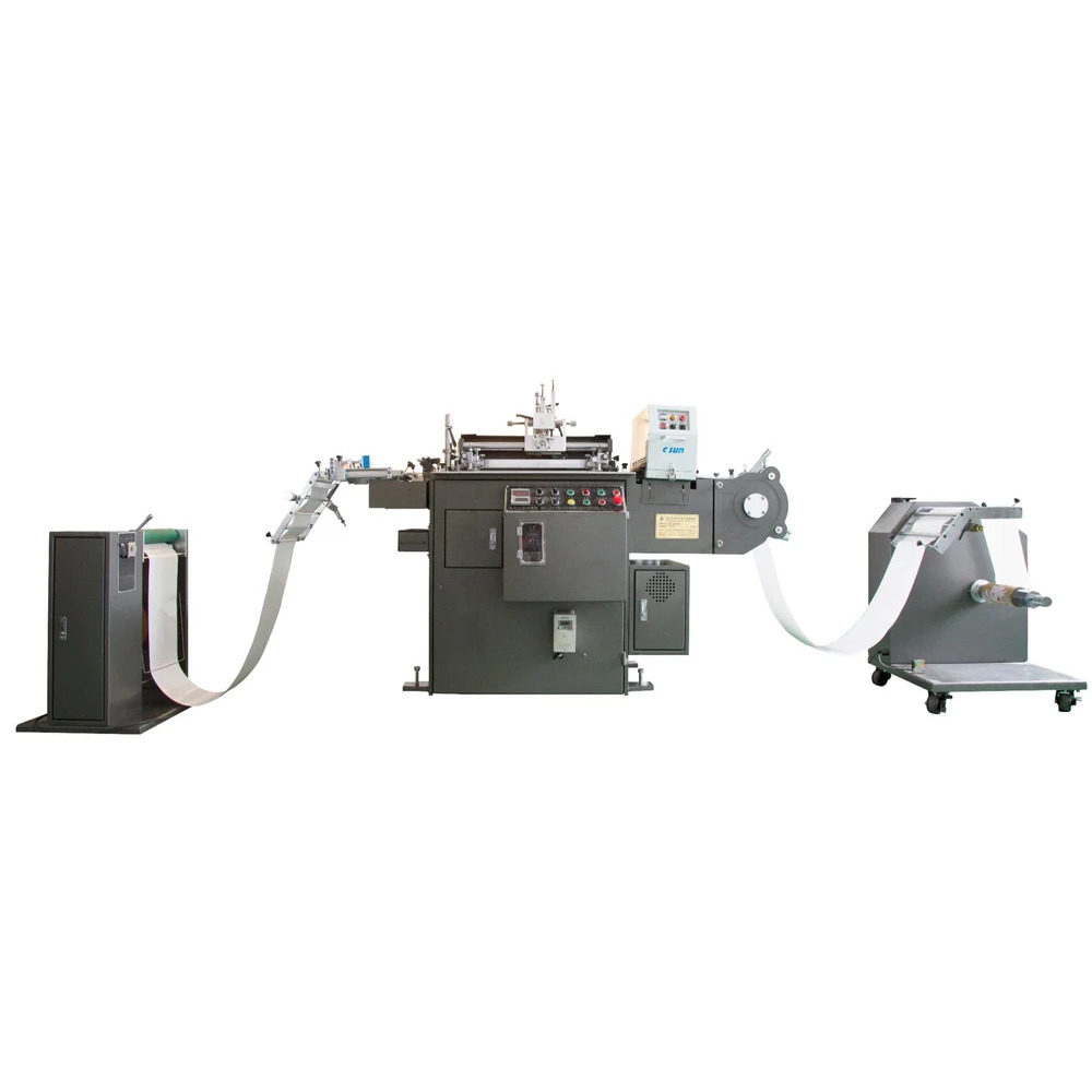 Roll to Roll Screen Printing Machine for Labels